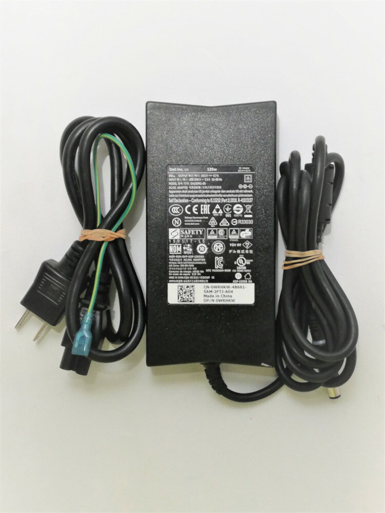 【中古】純正品 DELL AC ADAPTER 19.5V~6.7A