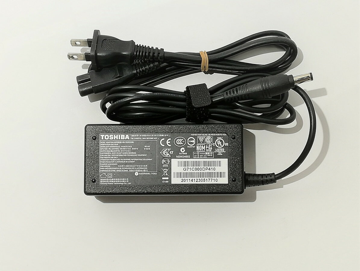 【中古】純正品 東芝 AC ADAPTER 19V~3.42