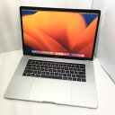 【中古】シルバーMacBook Pro 15-inch 2018 A1990 Core i7-8750H 2.20GHz 32GB SSD256GB爆速 15.4インチ Radeon Pro 555X 4GB搭載 2880×1800 Touch Bar【レビュー記入で保証期間を3ヶ月に延長します。必ず商品到着後1ヶ月保証の期間中にレビューをお願いします】