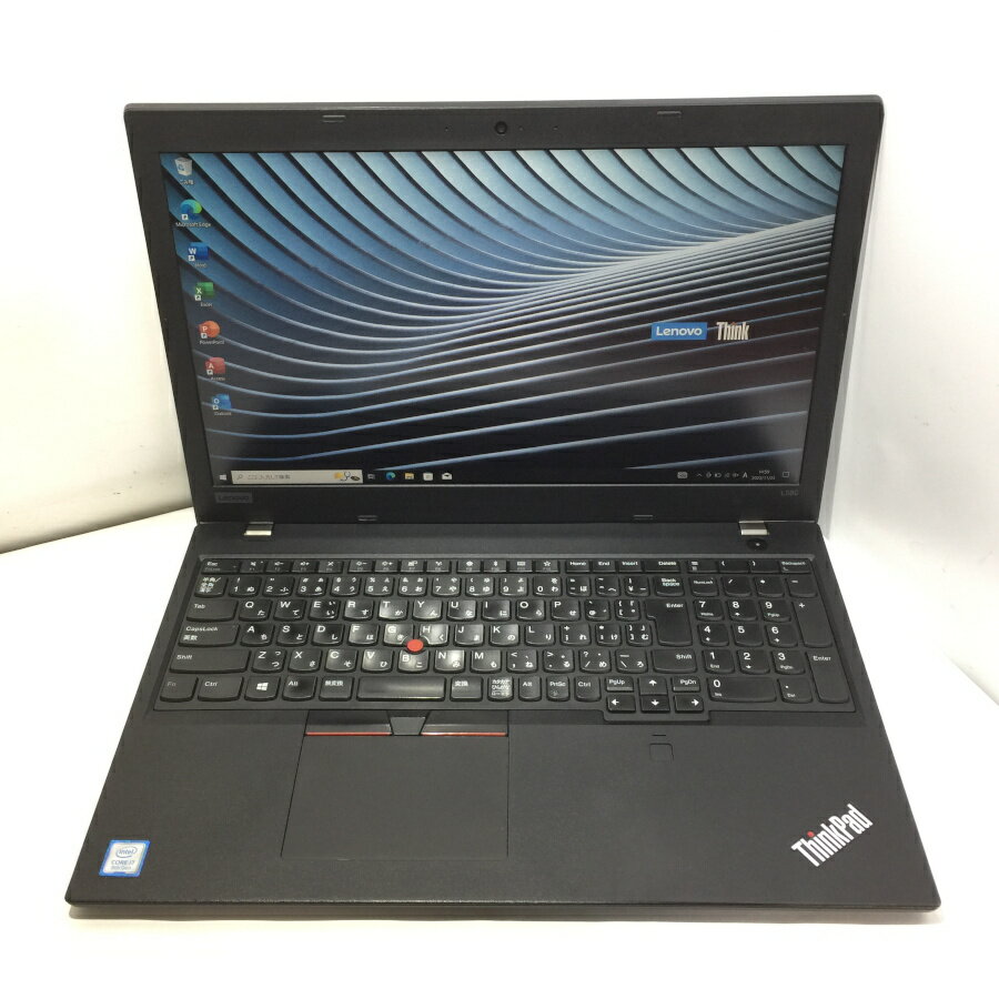 【中古】15.6型Lenovo ThinkPad L580 20LXS04900 Core i7-8550U Nvme M.2 SSD256GB メモリ8GB FHD1920x1080 無線LAN Bluetooth カメラ HDMI 【レビュー記入&メール報告で保証期間を3ヶ月に延長します。必ず商品到着後1ヶ月保証の期間中にレビューをお願いします】