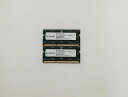 【中古】外観綺麗SUNEASTノートパソコン用メモリー PC3L-12800 DDR3L-1600 8GB 2枚セット 計16GB 動作品 互換増設メモリ