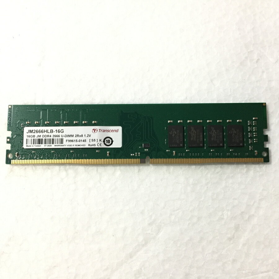 yÁzOY TranscendfXNgbvp\Rp 16GB DDR4 2666 JM2666HLB-16G U-DIMM