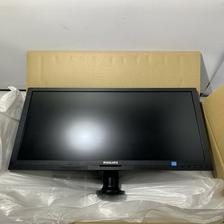 【ほぼ新品　少し使用感あり】 PHILIPS 221S6QHAB/11 21.5 インチ ワイド液晶 モニター HDMI/DVI/VGA対応 1920 x 1080 【レビュー記入で保証期間を3ヶ月に延長します。必ず商品到着後1ヶ月保証の期間中にレビューをお願いします。】