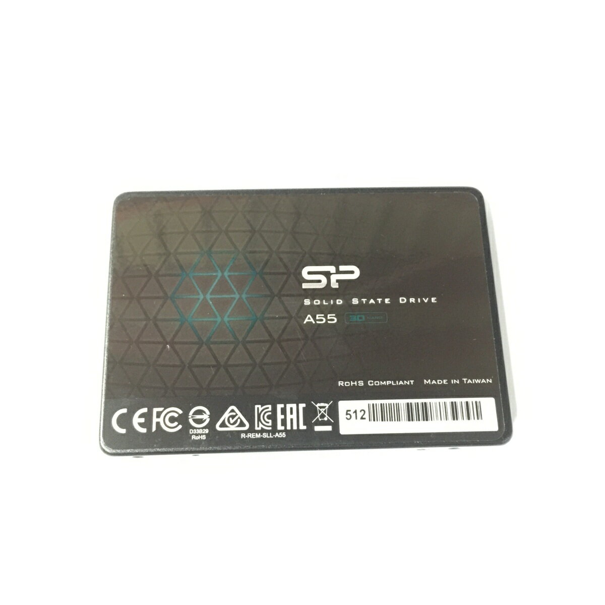 シリコンパワー SiliconPower 2.5インチSSD 7mm厚 SATA SP512GBSS3A55S25 512GB A55シリーズ 元箱なし