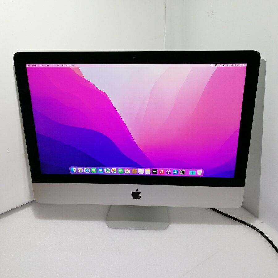 yÁzapple iMac 21.5C` 2017 A1418 Core i5-7360U 2RA 8GB HDD1TB macOS Monterey12.5.1 Intel Iris Plus Graphics 640 1536MByr[Lŕۏ؊Ԃ3ɉ܂BKi1ۏ؂̊ԒɃr[肢܂z