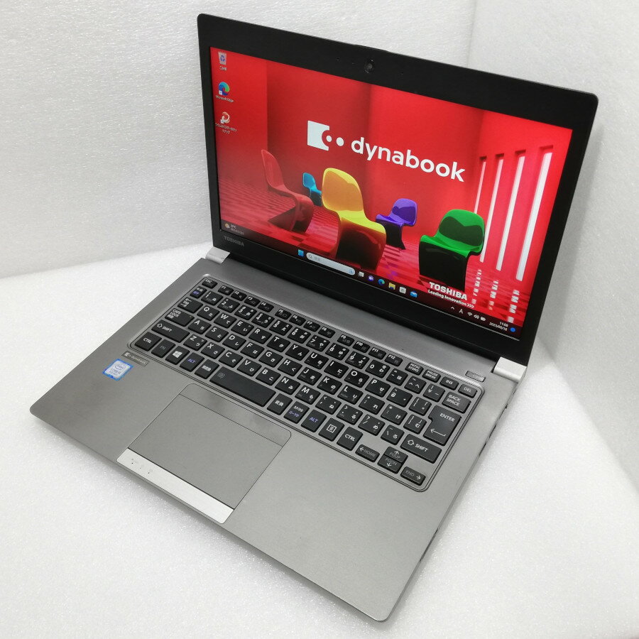 yÁzN TOSHIBA dynabook R63/H 13.3^tHD Core i5- 8250U 1.6GHz 8GB M.2 SSD256GB Win11 Pro LAN Bluetooth WebJ HDMI VGAyr[Lŕۏ؊Ԃ3ɉ܂BKi1ۏ؂̊ԒɃr[肢܂z