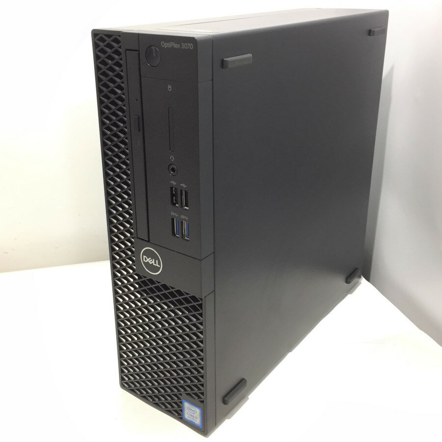 【中古】DELL Optiplex 3070 SFF Core i7-9700 3.00Ghz 16GB NVMe M.2 SSD256GB+HDD2TB Win 10 DVDスーパーマルチ 外付け無線LAN付 【..