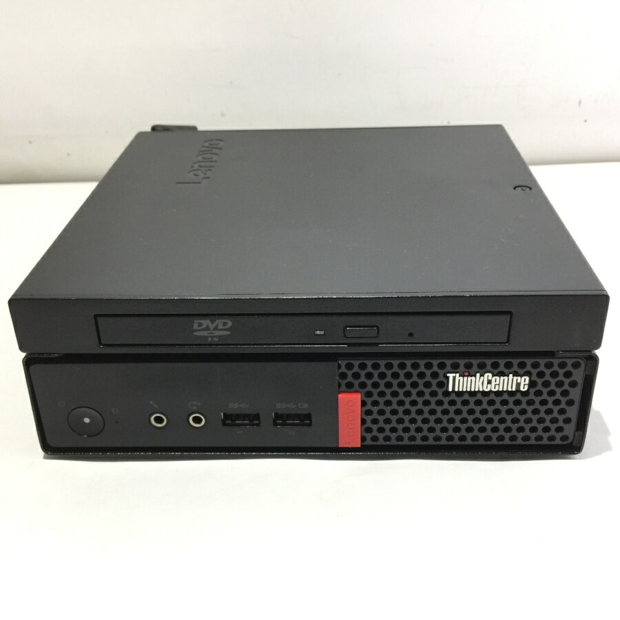 【中古】Lenovo ThinkCentre M710q Tiny 小型デスクトップPC i5 第6世代 i5-6400T 2.2Ghz 8GB SSD256GB Windows10 外付けDVDマルチドライブ 外付け無線LAN【レビュー記入で保証期間を3ヶ月に延長します。必ず商品到着後1ヶ月保証の期間中にレビューをお願いします】