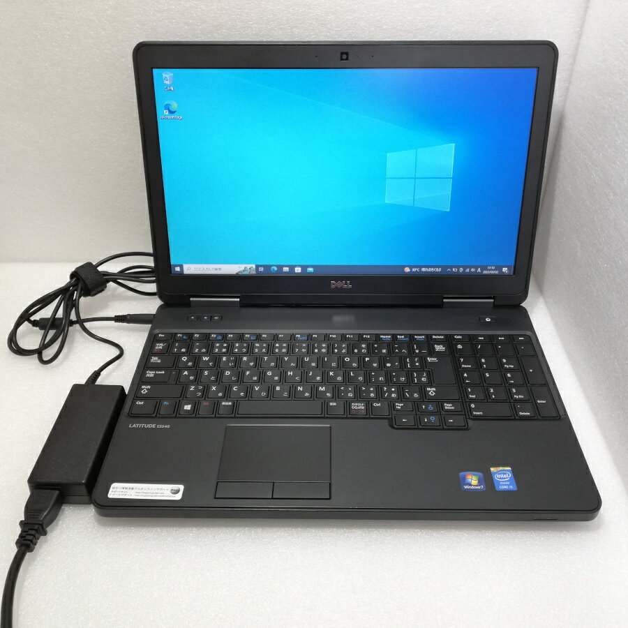 【中古】 DELL デル Latitude E5540 15.6型 Core i5-4200U 1.60GHz 8GB SSD 240GB Win10 無線LAN内蔵 Bluetooth HDMI VGA テンキー【レビュー記入で保証期間を3ヶ月に延長します。必ず商品到着後1ヶ月保証の期間中にレビューをお願いします】