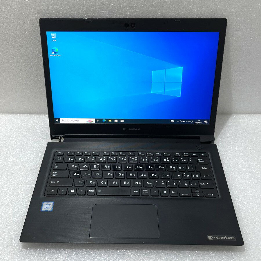 【中古】 東芝 dynabook S73/DP 13.3型 FHD Core i5-8250U 8GB SSD256GB Win10 カメラ HDMI USB Type-C【レビュー記入で保証期間を3ヶ月に延長します。必ず商品到着後1ヶ月保証の期間中にレビューをお願いします】