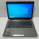 【中古】TOSHIBA dynabook R63/B 13.3型 1366x768 Core i5-6300U 2.4GHz 8GB SSD256GB Win1...