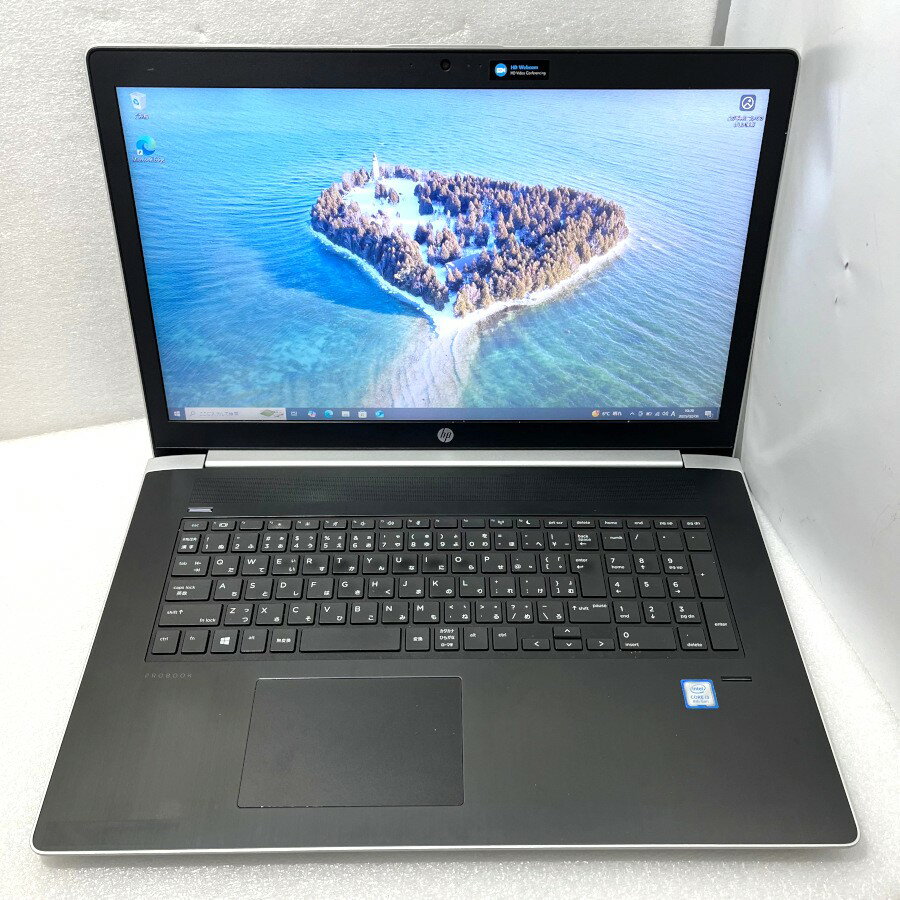 【中古】SSD256G 17.3型 HP ProBook 470 G5 Core i3-8130U 2.20Ghz 8G Win10 無線LAN内蔵 Webカメラ Bluetooth HDMI USB Type-c VGA テンキ-【レビュー記入で保証期間を3ヶ月に延長します。必ず商品到着後1ヶ月保証の期間中にレビューをお願いします】