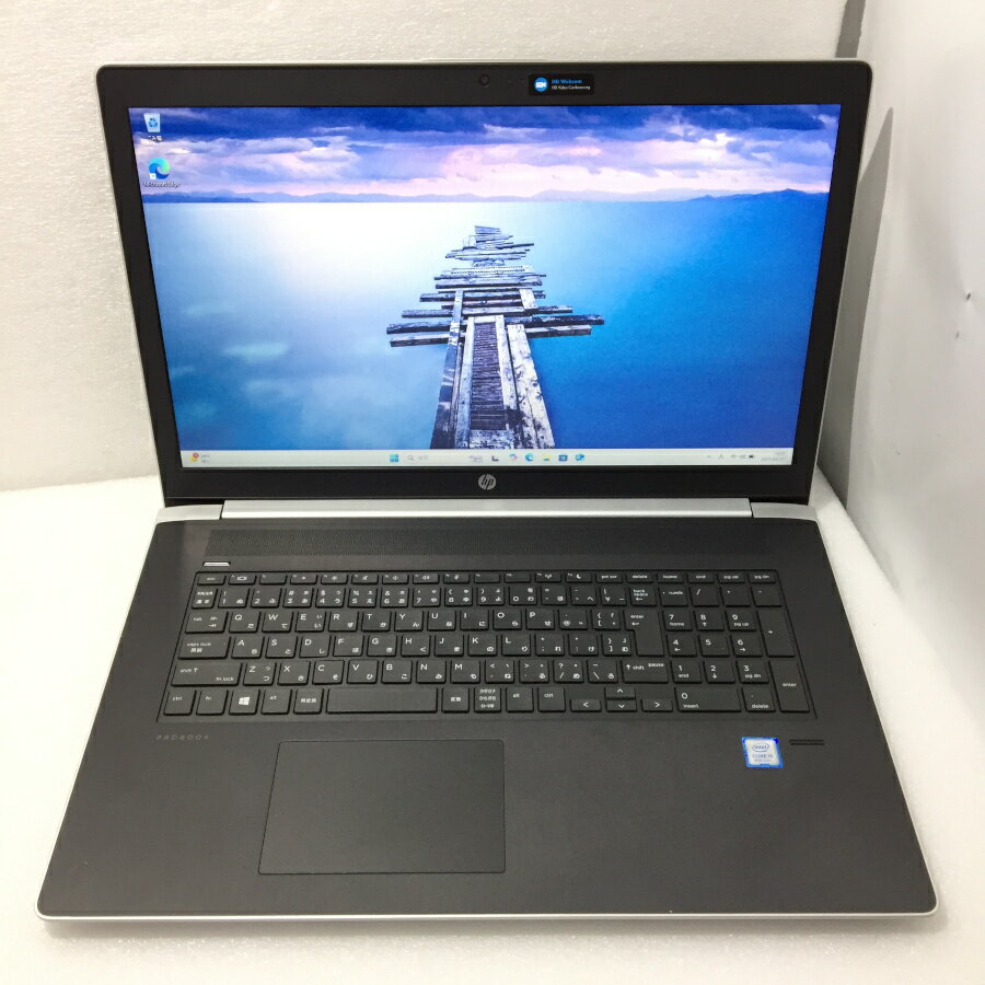 【中古】Nvme M.2 SSD128G+HDD500GB 17.3型 HP ProBook 470 G5 Core i5-8250U 1.60Ghz 8G Win 10 無線LAN内蔵 Webカメラ Bluetooth HDMI USB Type-c VGA テンキ－【レビュー記入で保証期間を3ヶ月に延長します。必ず商品到着後1ヶ月保証の期間中にレビューをお願いします】