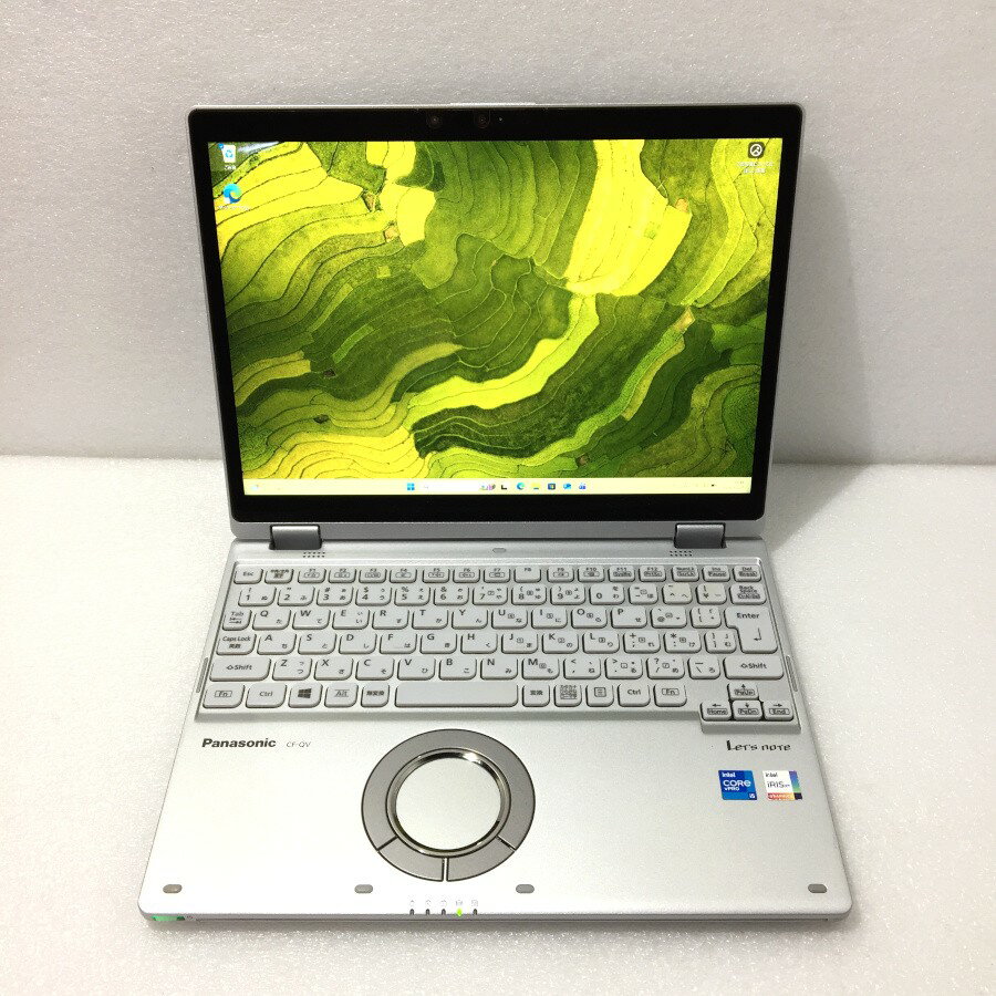 【中古】パナソニック 12.0型タッチパネル 2880×1920 Let's note CF-QV1 Core i5 1145G7 2.6Ghz 16GB Nvme 256GB カメラ HDMI USB-C VGA 無線LAN内蔵 Bluetooth【レビュー記入で保証期間を3ヶ月に延長します。必ず商品到着後1ヶ月保証の期間中にレビューをお願いします】