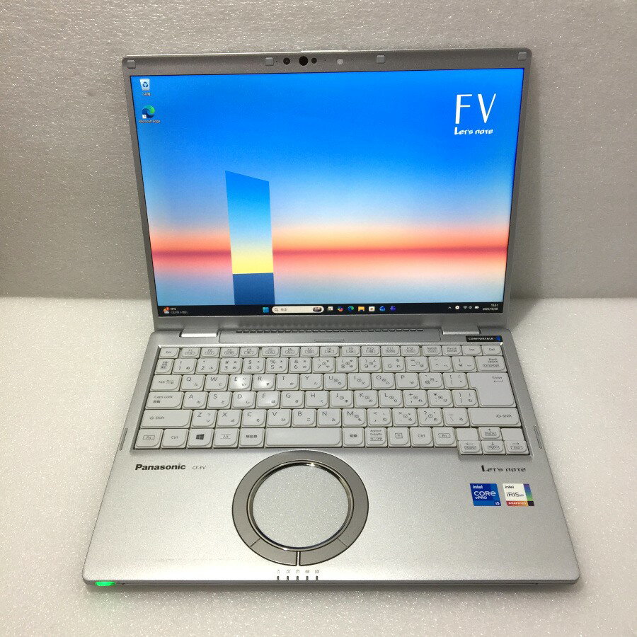 【中古】Panasonic レッツノート CF-FV1 Core i5-1145G7 2.6GHz 16G Nvme SSD256G Windows 11 Pro 14型 累積使用時間約4110H 無線LAN内蔵 Bluetooth Webカメラ【レビュー記入で保証期間を3ヶ月に延長します。必ず商品到着後1ヶ月保証の期間中にレビューをお願いします。】