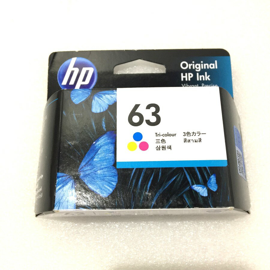 HP ヒューレットパッカード 純正 HP63 インクカートリッジ 3色マルチパック F6U61AA