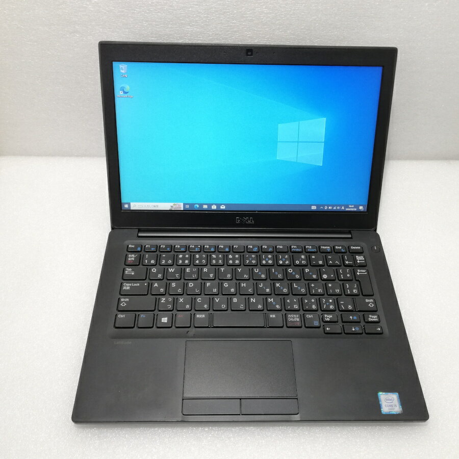 【中古】DELL デル Latitude 7280 P28S 12.5型 Core i5-6200U 2.30GHz 8GB SSD256GB Win10 Pro 無線LAN内蔵 Bluetooth USB Type-c HDMI..