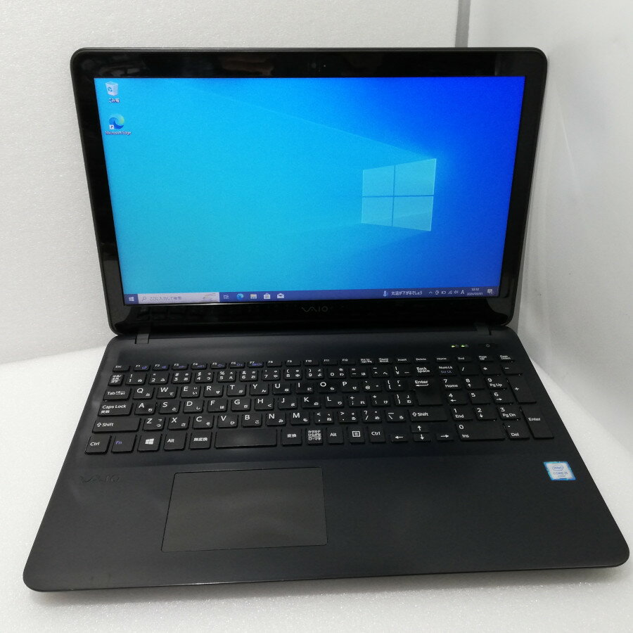 【中古】 HD SONY VAIO VJS151C11N 15.6型 Core i5-6300HQ 8GB SSD240GB Win10 Webカメラ 無線LAN内蔵 有線LAN Bluetooth テンキー DVDスーパーマルチ HDMI VGA【レビュー記入で保証期間を3ヶ月に延長します。必ず商品到着後1ヶ月保証の期間中にレビューをお願いします】