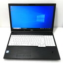 【中古】高速起動★高性能 LIFEBOOK A746/R Core i7-6600U 2.6GHz 8GB SSD 256GB 15.6型FHD 1920x1080 無線LAN内蔵 Bluetooth Webカメラ HDMI VGA テンキー【レビュー記入で保証期間を3ヶ月に延長します。必ず商品到着後1ヶ月保証の期間中にレビューをお願いします】