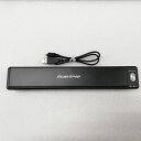 【中古美品】外観綺麗 富士通 FUJITSU スキャナー ScanSnap iX100 FI-IX100A Wi-Fi バッテリー内蔵 黒 モバイルモデル コン...
