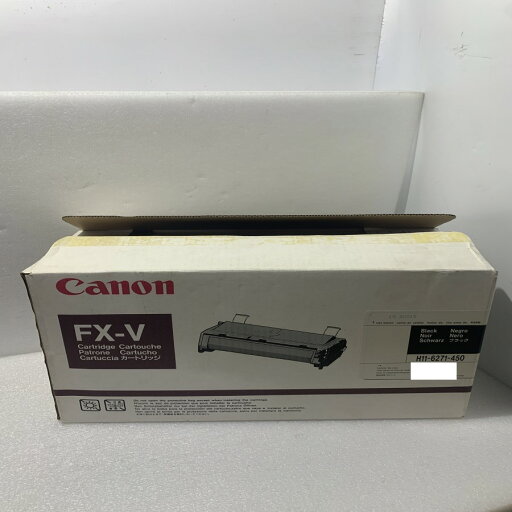 【開封未使用品】 CANON キャノン モノクロ印刷 カートリッジ FX-V 対応機種 【開封未使用品】 CANON キャノン モノクロ印刷 カートリッジ FX-V 対応機種