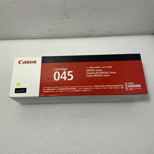 【未開封品】 CANON キャノン カートリッジ Cartridge 045 イエロー 対応機種LBP610C /imageCLASS MF630C Series / Satera MF630C Series 【未開封品】 CANON キャノン カートリッジ Cartridge 045 イエロー 対応機種LBP610C /imageCLASS MF630C Series / Satera MF630C Series