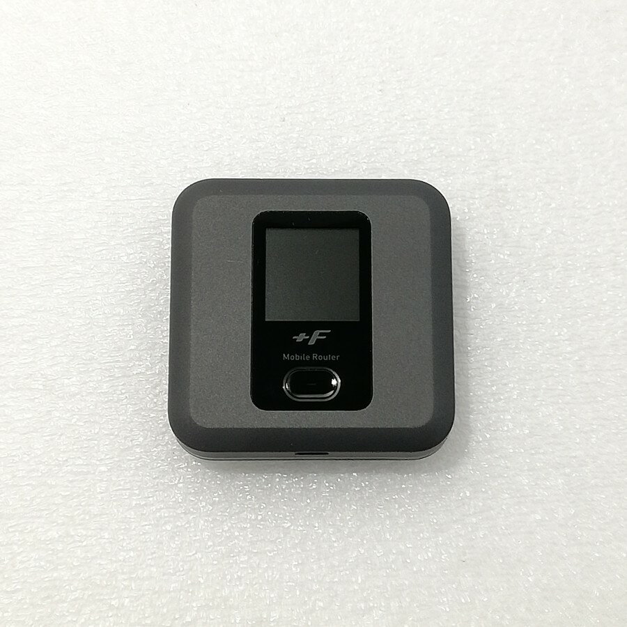 FUJISOFT フジソフト モバイルルーター Mobile Router +F FS040W 初期化済　(汎用品) USB Type-Cケーブル付き