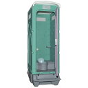 旭ハウス工業 仮設トイレ AUG-1J+BC37N ペダル式軽水洗便槽付 和式 駐車場 農園 農場 公園 河川敷 キャンプ場 イベント 建築現場 倉庫 工場 事務所 資材置場