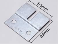 メック 転倒防止金具 溶融亜鉛メッキ PQT-2 メック 転倒防止金具 溶融亜鉛メッキ PQT-2