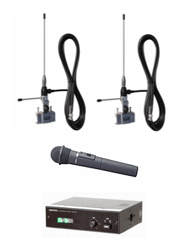 ユニペックス UNI-PEX PLL800MHz帯ダイバシティワイヤレスセットF