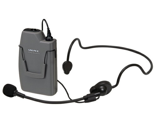 ユニペックス ヘッドセット形 ワイヤレスマイク WM-3130