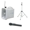 拡声器 30W PLL300MHz帯 選挙用スピーチセット(雨天対応) TWB-300 ST-110 WM-3400 国会議員選挙におすすめ 在庫あり即納 防災にも