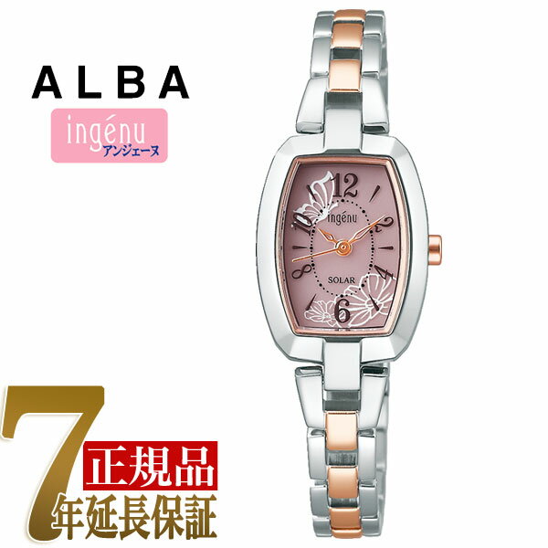 セイコー アルバ 腕時計（レディース） セイコー SEIKO アルバ アンジェーヌ ALBA ingenu ソーラー レディース 腕時計 AHJD423