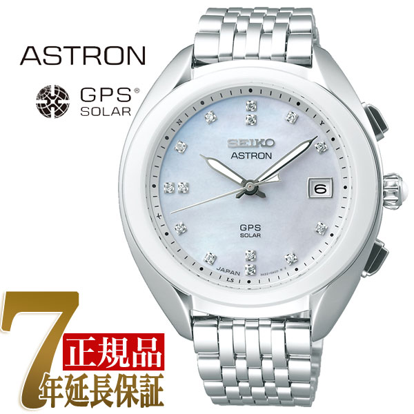 【10 OFFクーポン 5/18 0:00～5/21 9:59】【おまけ付き】【正規品】セイコー SEIKO アストロン Ladies 3X フルメタルブレスレット レディース 腕時計 ホワイト（白蝶貝） STXD009