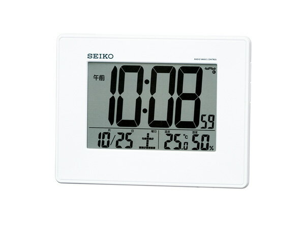 【最大10%OFFクーポン 5/1 0:00〜5/8 9:59】【正規品】セイコー SEIKO CLOCK SEIKO 電波時計 掛置兼用時計 SQ770W