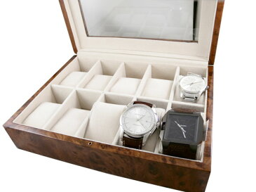 ベローナ VERONA 腕時計 コレクション 10本収納ケース 高級ウッドタイプ 189963【腕時計収納ケース】