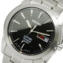 逆輸入セイコー 逆輸入SEIKO クオーツ メンズ チタニウム 腕時計 SGG731P1 ブラック