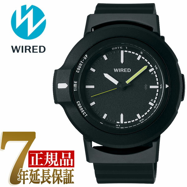 【正規品】セイコー SEIKO ワイアード ツーダブ WIRED WW TYPE01 ON スマートウオッチ Bluetooth メンズ 腕時計 AGAB401のサムネイル