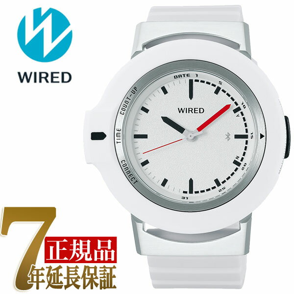 ワイアード 【10%OFFクーポン 6/1 0:00～6/2 9:59】【正規品】セイコー SEIKO ワイアード ツーダブ WIRED WW TYPE01 ON スマートウオッチ Bluetooth メンズ 腕時計 AGAB402