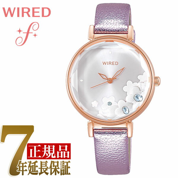 【10%OFFクーポン 6/1 0:00～6/2 9:59】【正規品】セイコー ワイアード エフ SEIKO WIRED f シャイニーフラワー クォーツ レディース 腕時計 AGEK448