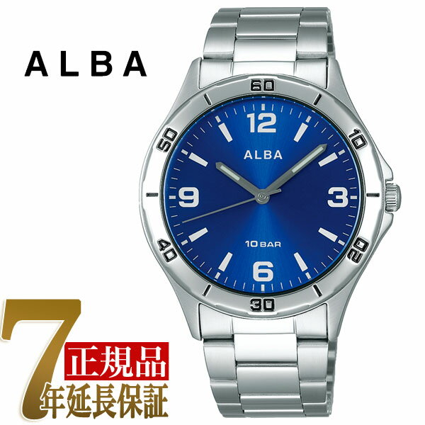 ALBA - セイコー アルバ SEIKO ALBA クオーツ メンズ 腕時計 AQPK412