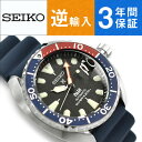 【逆輸入 SEIKO PROSPEX】2018年新型ミニ・タートル PADIコレクション DIVER'S 200m セイコー プロスペックス 自動巻き 手巻き付き機械式 ユニセックス 腕時計 ダイバーズ ブラックダイアル ブルー シリコンベルト SRPC41K1