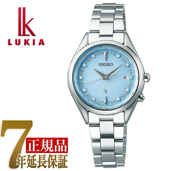 【10%OFFクーポン配布中 8/18 0:00〜8/21 09:59】【おまけ付き】【正規品】セイコー SEIKO ルキア Lady Collection Jewel限定モデル 1 腕時計 スカイブルーラメ SSQV079