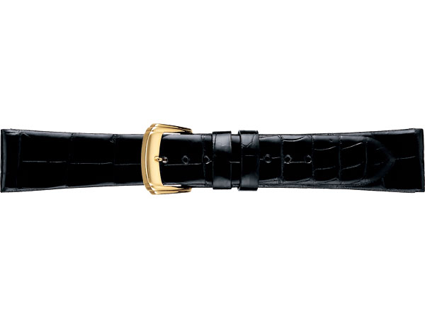 【10%OFFクーポン配布中 5/1〜5/6】 【正規品】セイコー純正バンド SEIKO BAND 17mm セイコー 替えベルト クロコダイル(フランス仕立) 紳士用 黒色 DA07【返品不可】【ネコポス可】