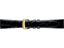 【10%OFFクーポン 4/18 0:00～4/21 9:59】【正規品】セイコー純正バンド SEIKO BAND 16mm セイコー 替えベルト サイドワニ（切身） 紳士用 黒色 DA50【返品不可】【ネコポス可】