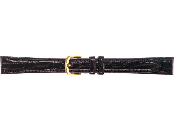 樂天商城 - 【正規品】セイコー純正バンド SEIKO BAND 11mm セイコー 替えベルト 牛革ワニ型押（切身はっ水ステッチ付） 婦人用 こげ茶色 DAB7【返品不可】【ネコポス可】
