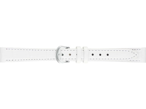 【正規品】セイコー純正バンド SEIKO BAND 14mm セイコー 替えベルト カラーカーフワニ型押し(切身はっ水ステッチ付) 婦人用 白色 R0211AL【返品不可】【ネコポス可】 【正規品】セイコー純正バンド SEIKO BAND 14mm セイコー 替えベルト カラーカーフワニ型押し(切身はっ水ステッチ付) 婦人用 白色 R0211AL【返品不可】【ネコポス可】