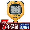 【10%OFFクーポン 4/18 0:00～4/21 9:59】【SEIKO STOP WATCH】ソーラー ストップウォッチ イエロー SVAJ003 【正規品】 1