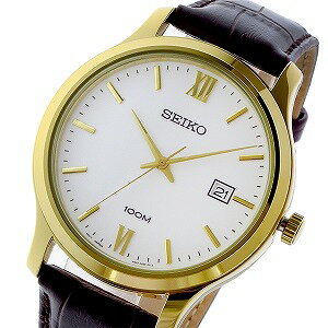 セイコー SEIKO クラシック クオーツ メンズ 腕時計 SUR226P1 ホワイトシルバー