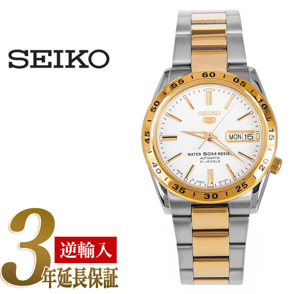 【日本製 逆輸入SEIKO5】セイコーファイブ メンズ 自動巻き式腕時計 SNKE04J1
